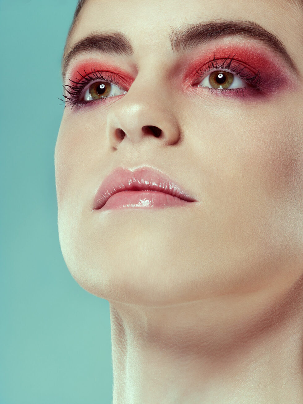 Primer plano chica beauty